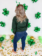 St. Patrick's Bow Graphic Sweatshirt