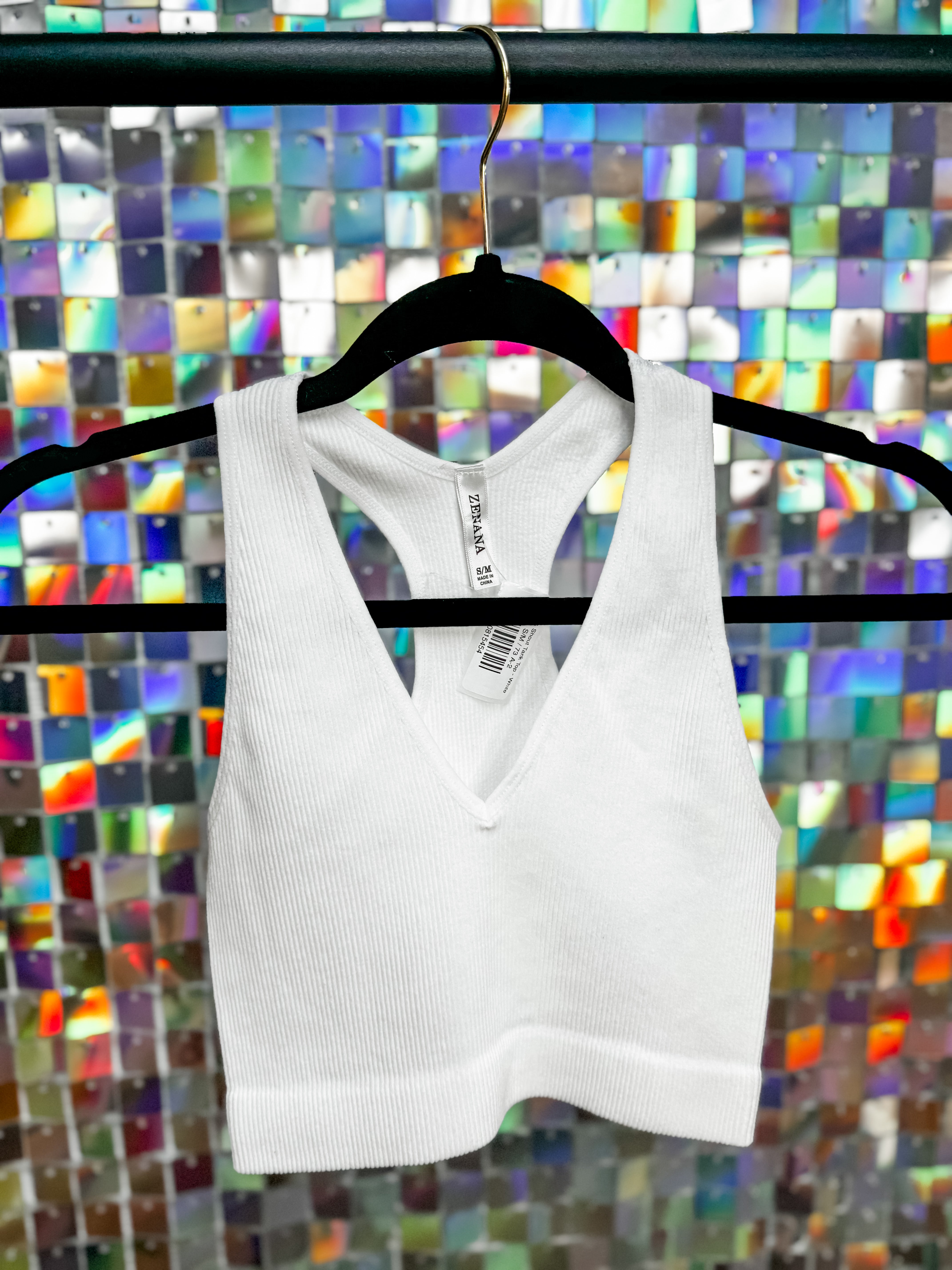 Twist & Shout Tank Top - White FINAL SALE