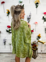 Easy Romance Kimono - Olive