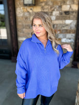 Cobalt Illusion Sweater