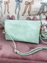 Carrie Crossbody - Mint