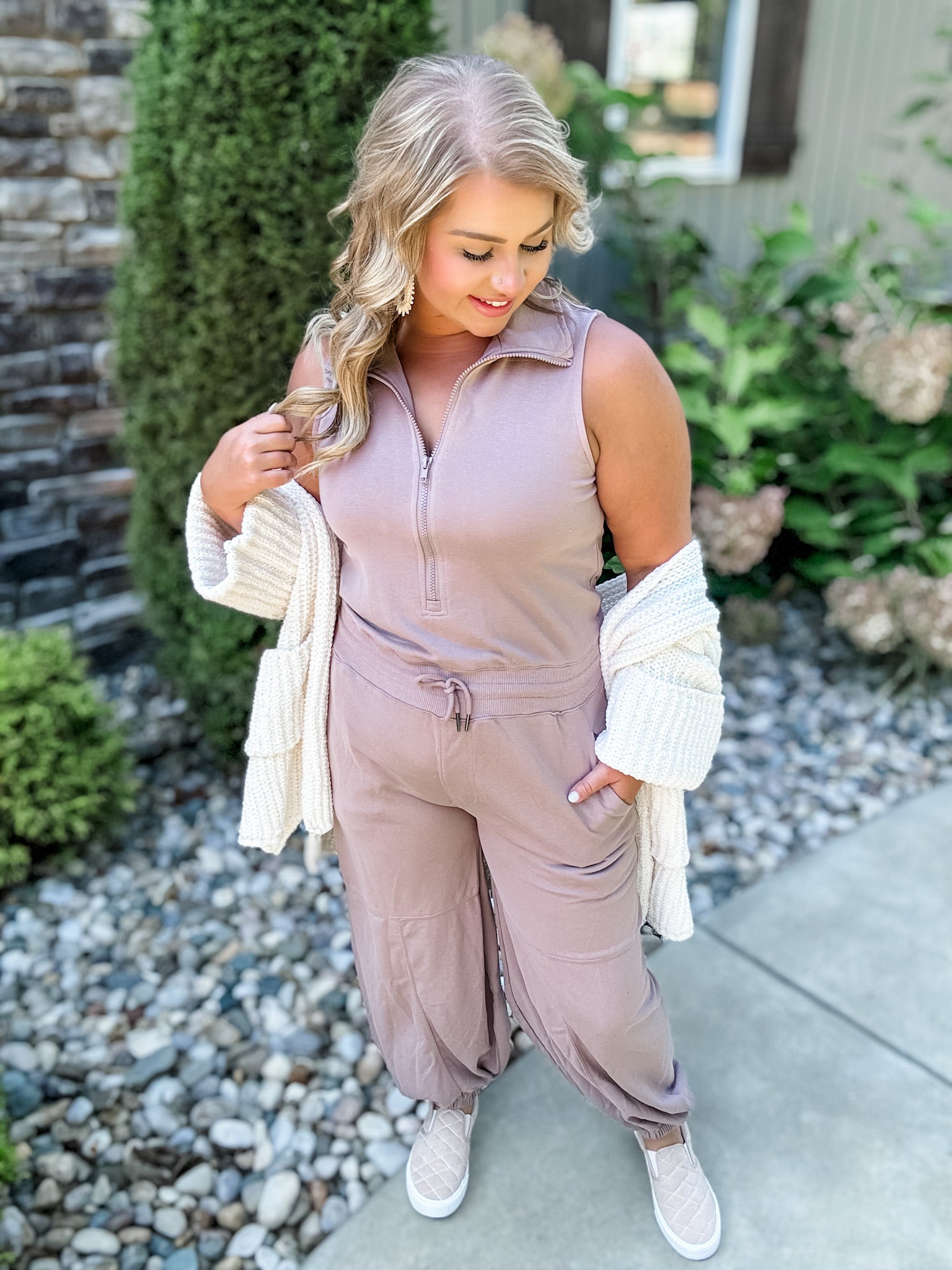 Mocha Delight Jumpsuit FINAL SALE