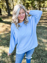 Casual Couture Top - Blue