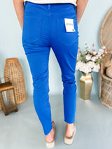 Eve Denim Pants - Blue