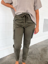 Tomorrow's Potential Jogger - Olive FINAL SALE