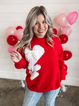 Heart On The Line Sweater FINAL SALE