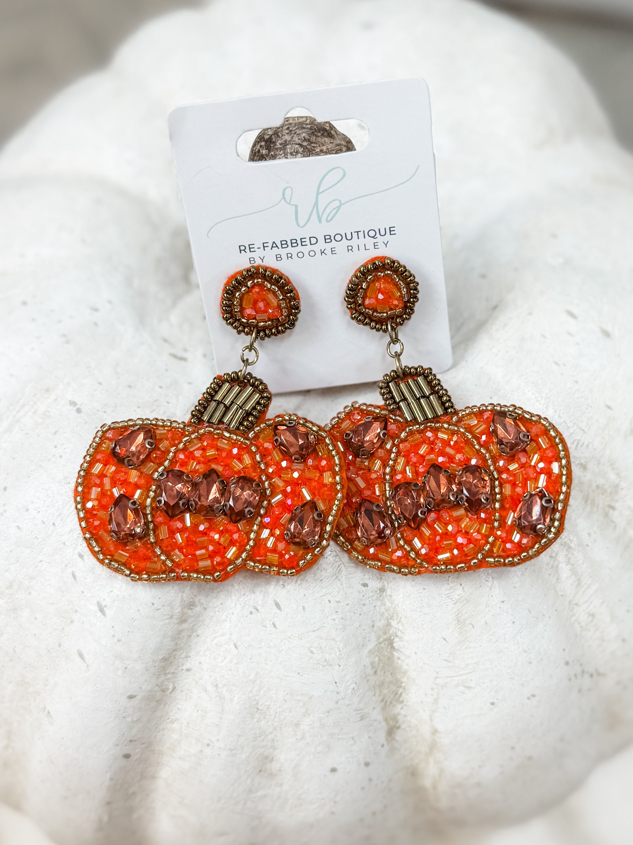 Pumpkin Perfect Earring