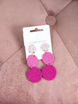 Fuchsia Sunset Earrings