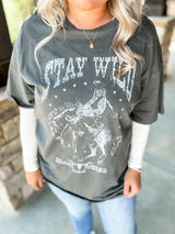 Stay Wild Graphic Tee FINAL SALE