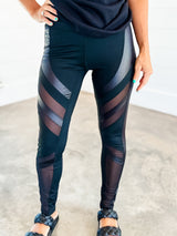 Try To Catch Up Legging - Black
