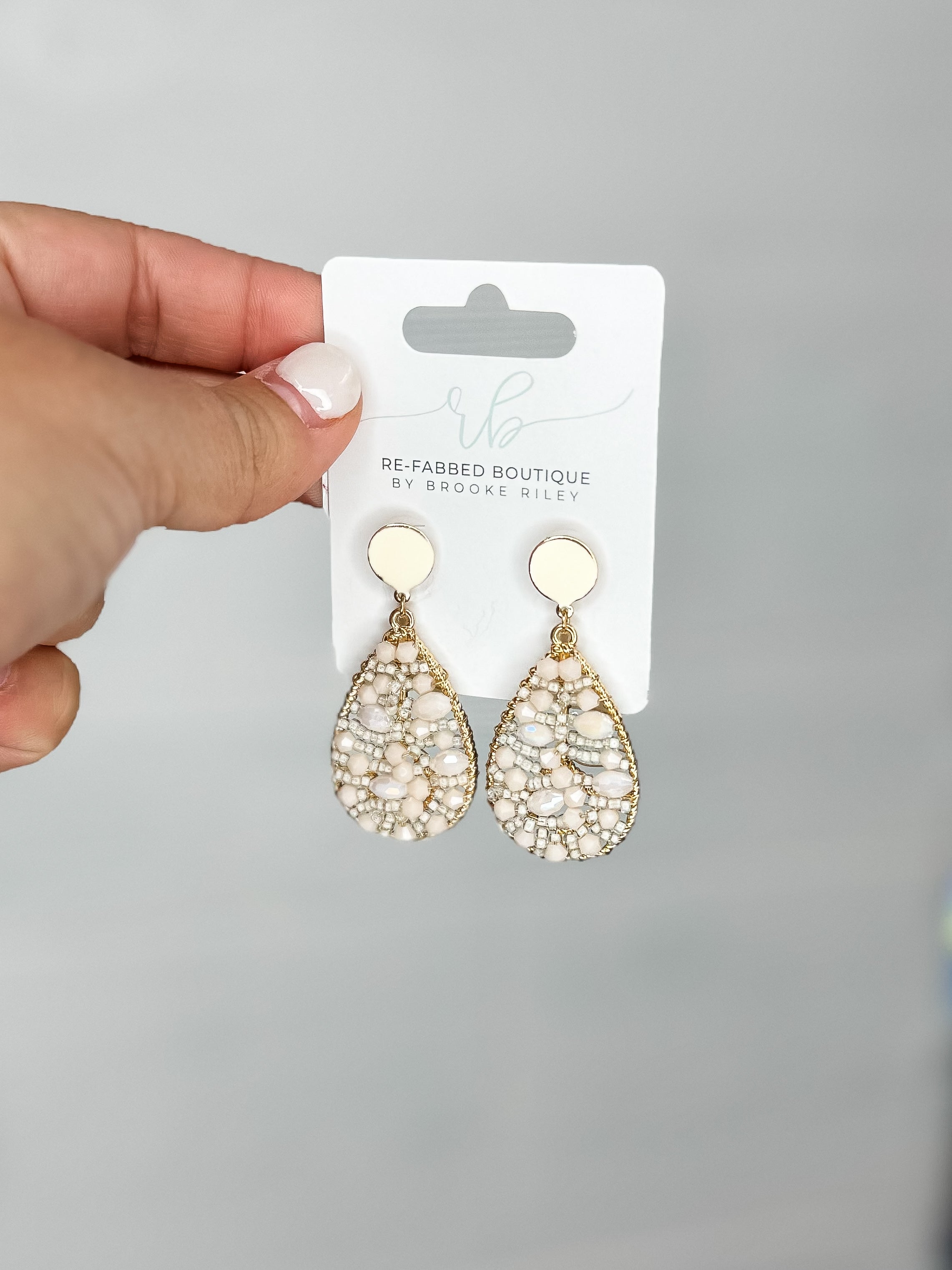 Himalayan Heights Earring - Ivory