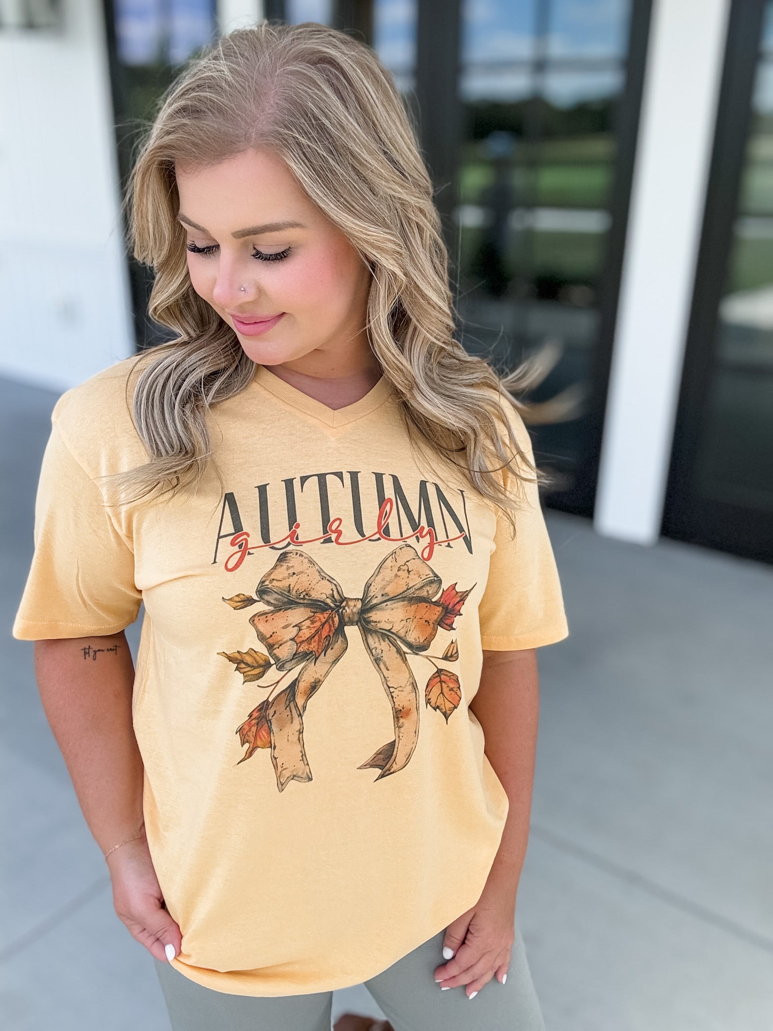 Autumn Girly Graphic Tee