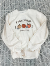 Farm Fresh Pumpkins Sweatshirt