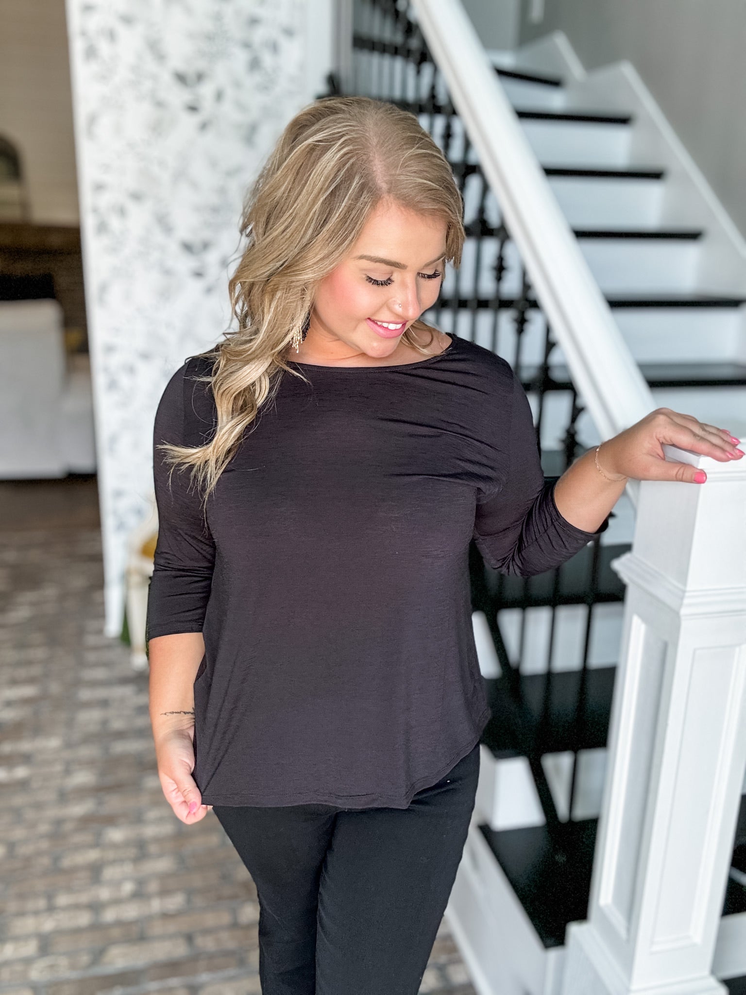 Harvest Haven Top - Black