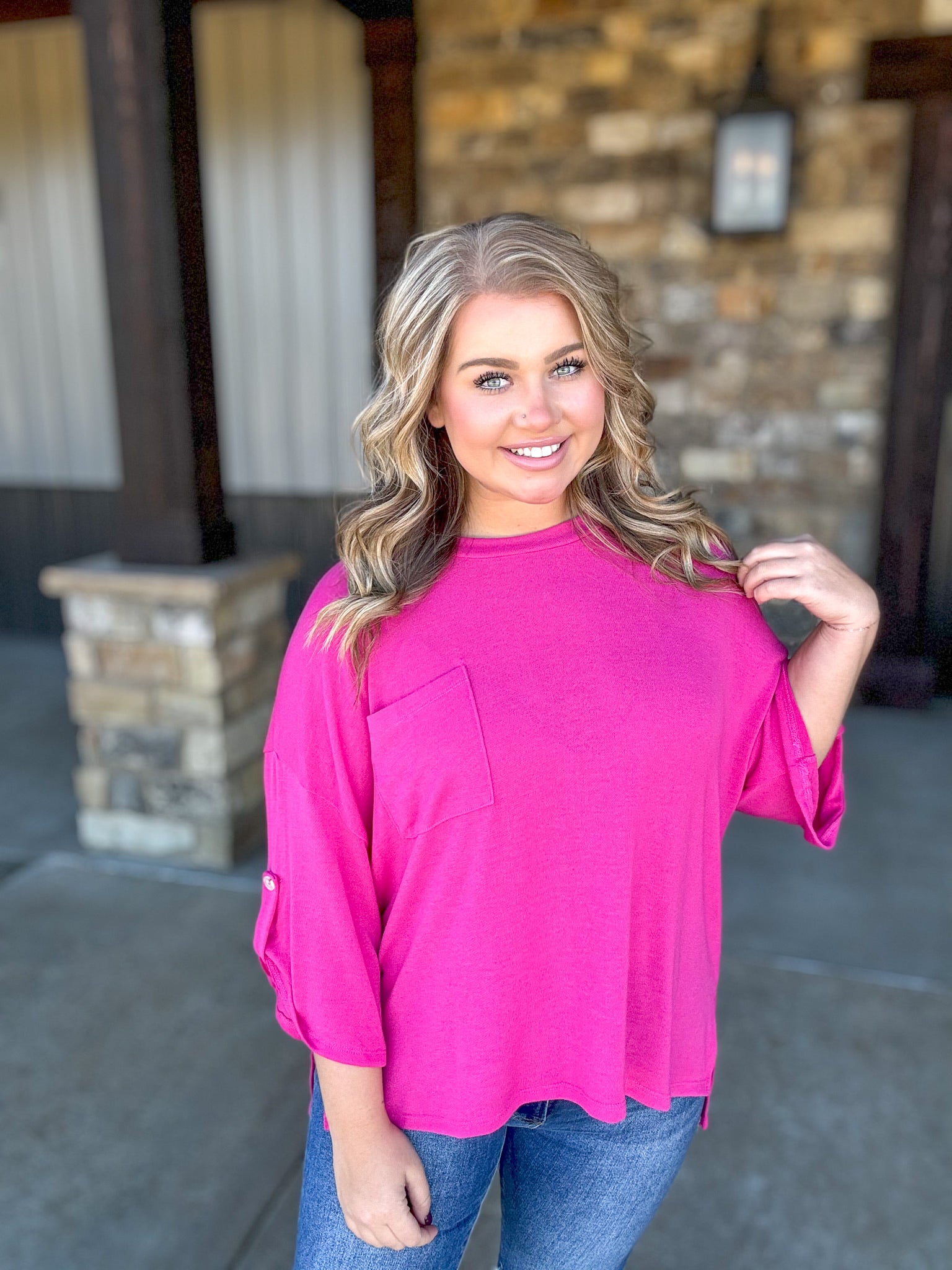 Chicago Chic Top - Pink