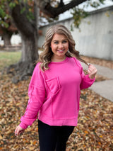 Everyday Ease Top - Pink