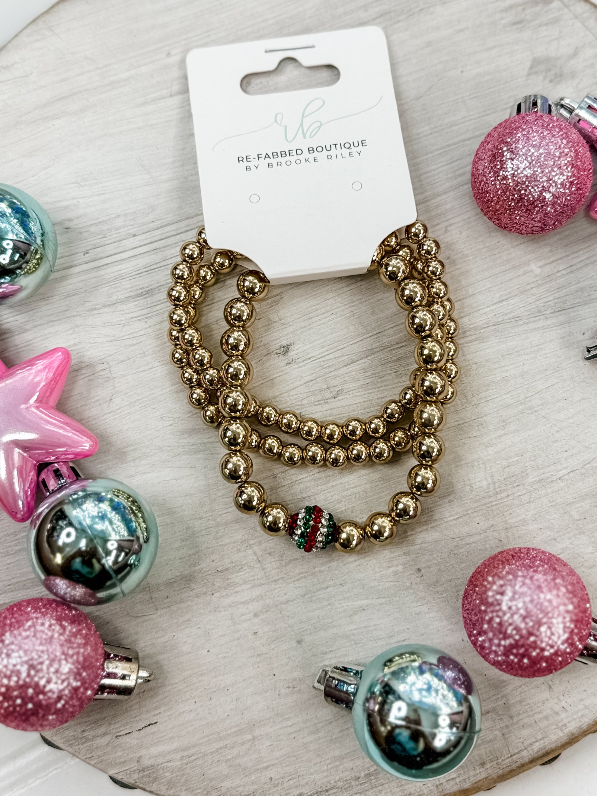 Deck The Halls Bracelet Set FINAL SALE