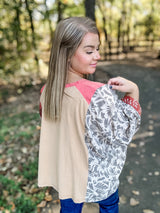 Boho Blend Poncho Top