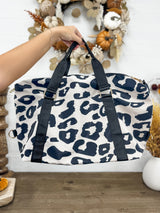 Leopard Weekender Travel Duffle Bag