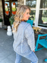 Autumn Essence Top - Denim