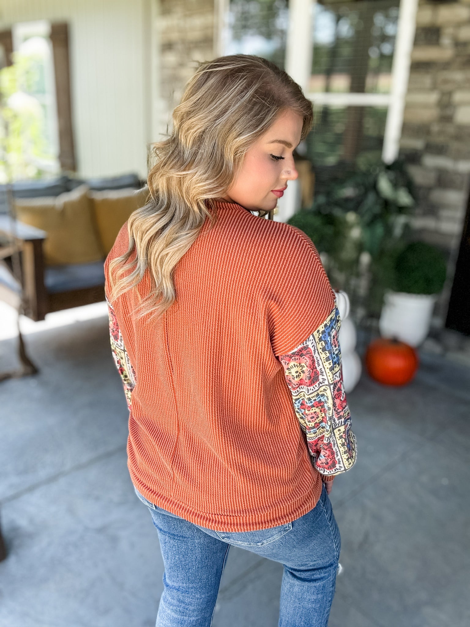 Cinnamon Breeze Top FINAL SALE