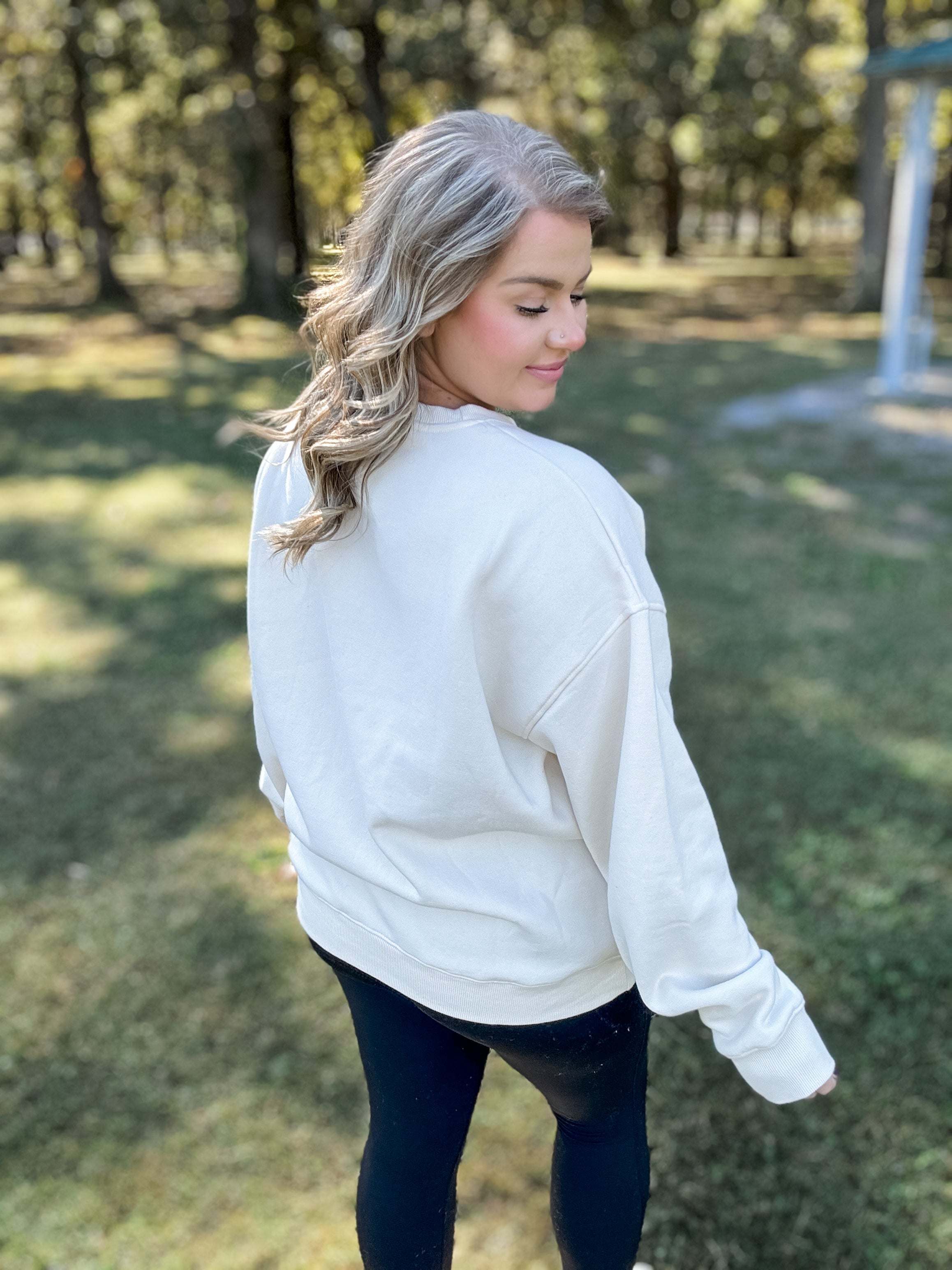 Ultimate Cozy Sweatshirt - Ivory FINAL SALE