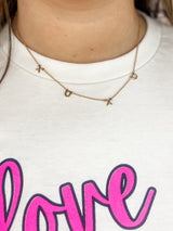 XOXO necklace