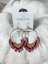 Bold & Brave Earring - Coral