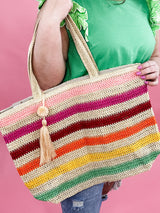 Boho Striped Bag