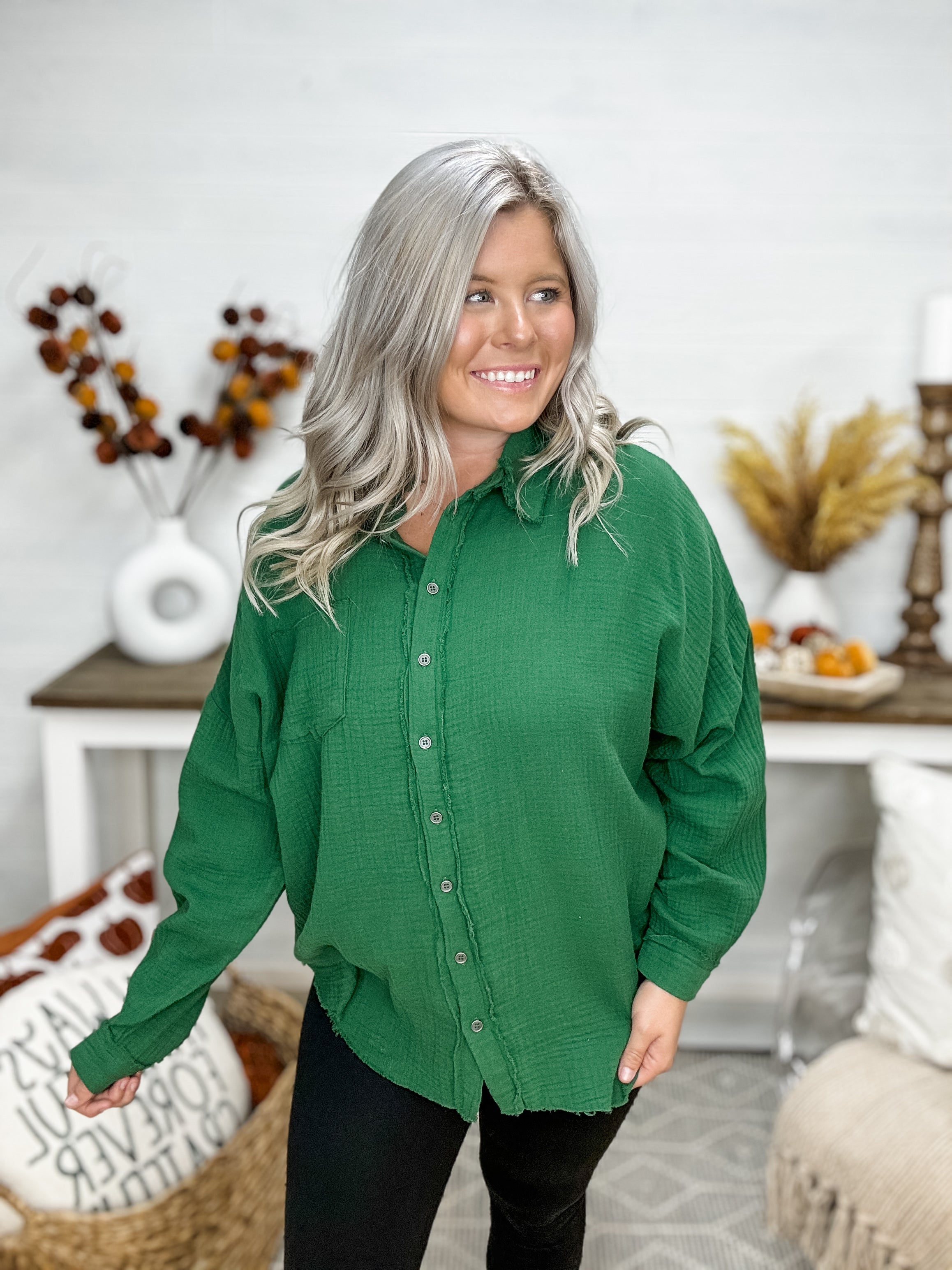 Bonfire Perfect Top - Green