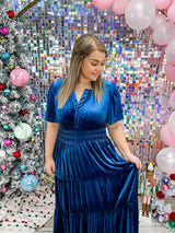 How To Love Velvet Maxi Dress