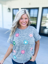 Ignite Your Dreams Top - Grey