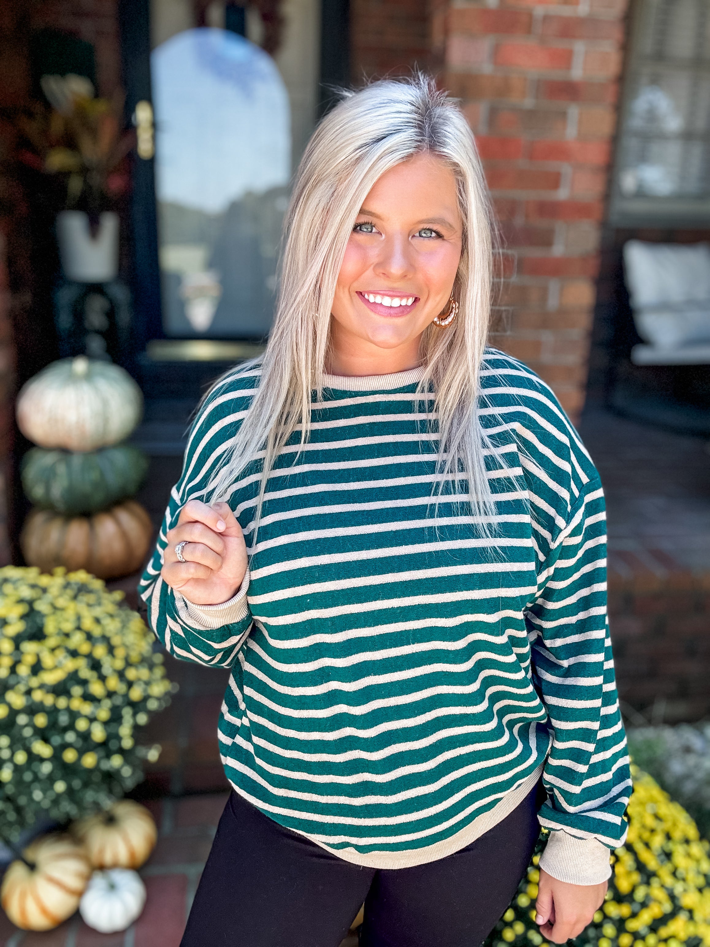 Cozy Ember Sweatshirt - Green