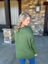 Casual Vibe Top - Olive