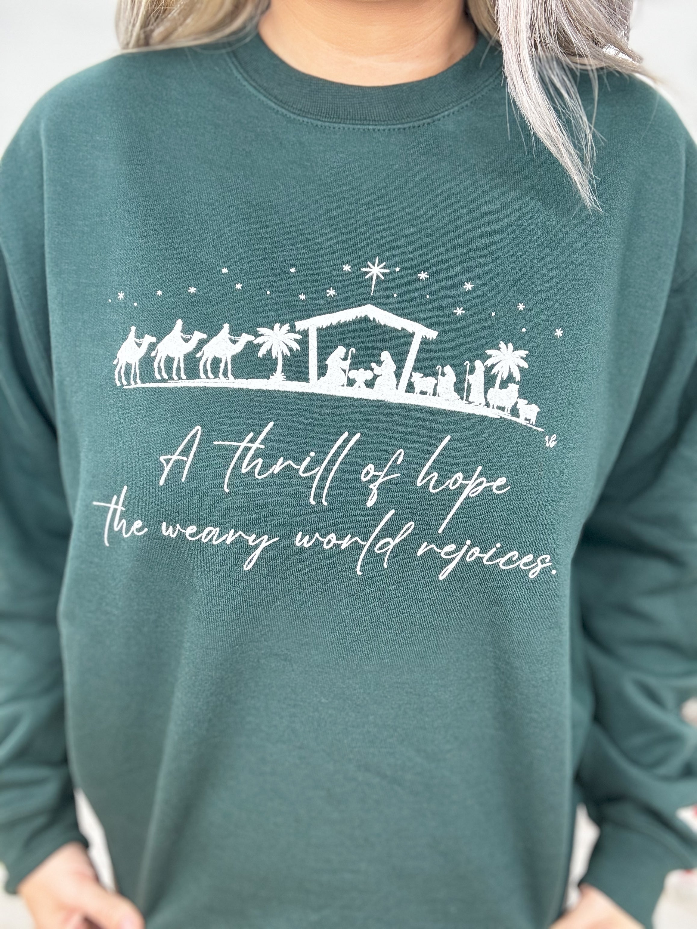 Nativity Crewneck Sweatshirt