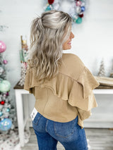 Cozy Casade Top