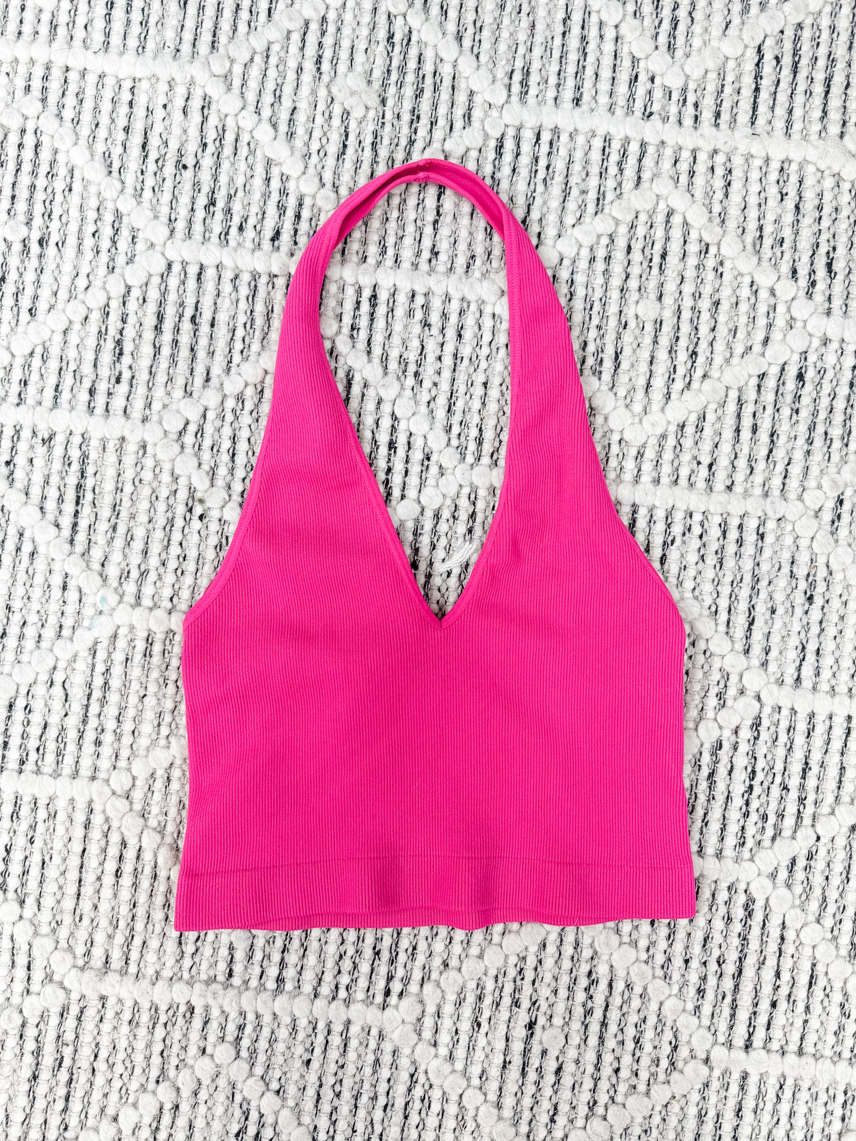 Someday Halter Top - Pink