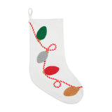 Mud Pie Lights Beaded Stocking