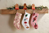 Mud Pie Nutcracker Beaded Stocking