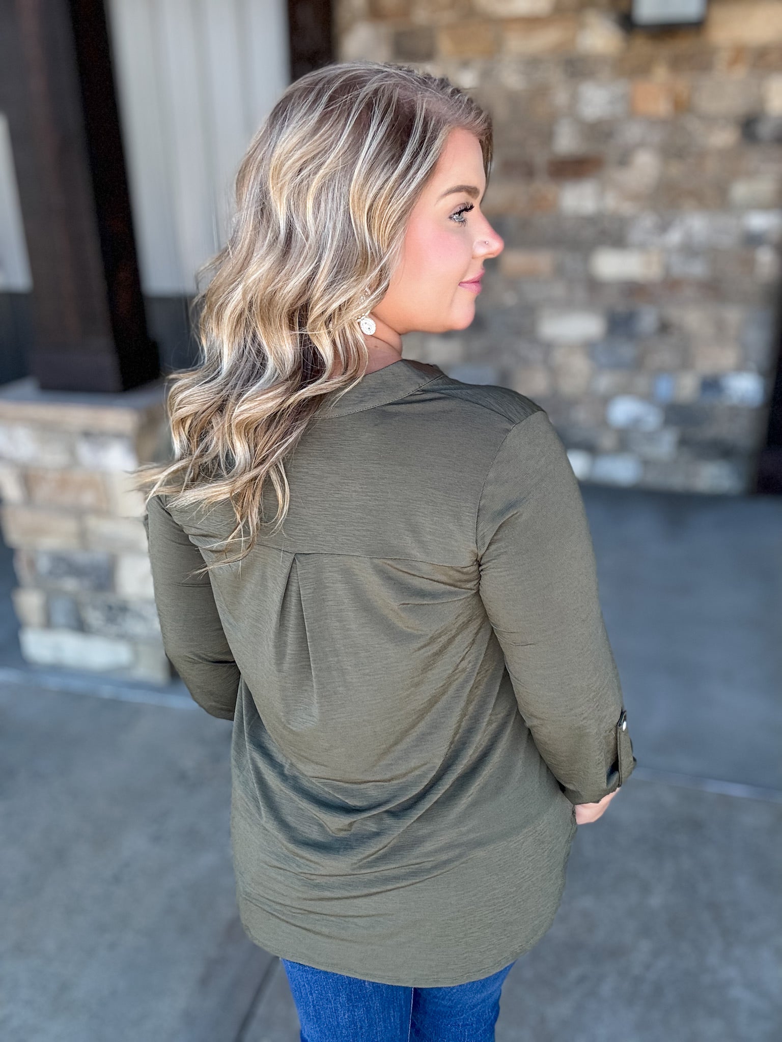 Urban Pulse Top - Olive