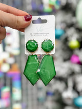 Emerald Elegance Earrings