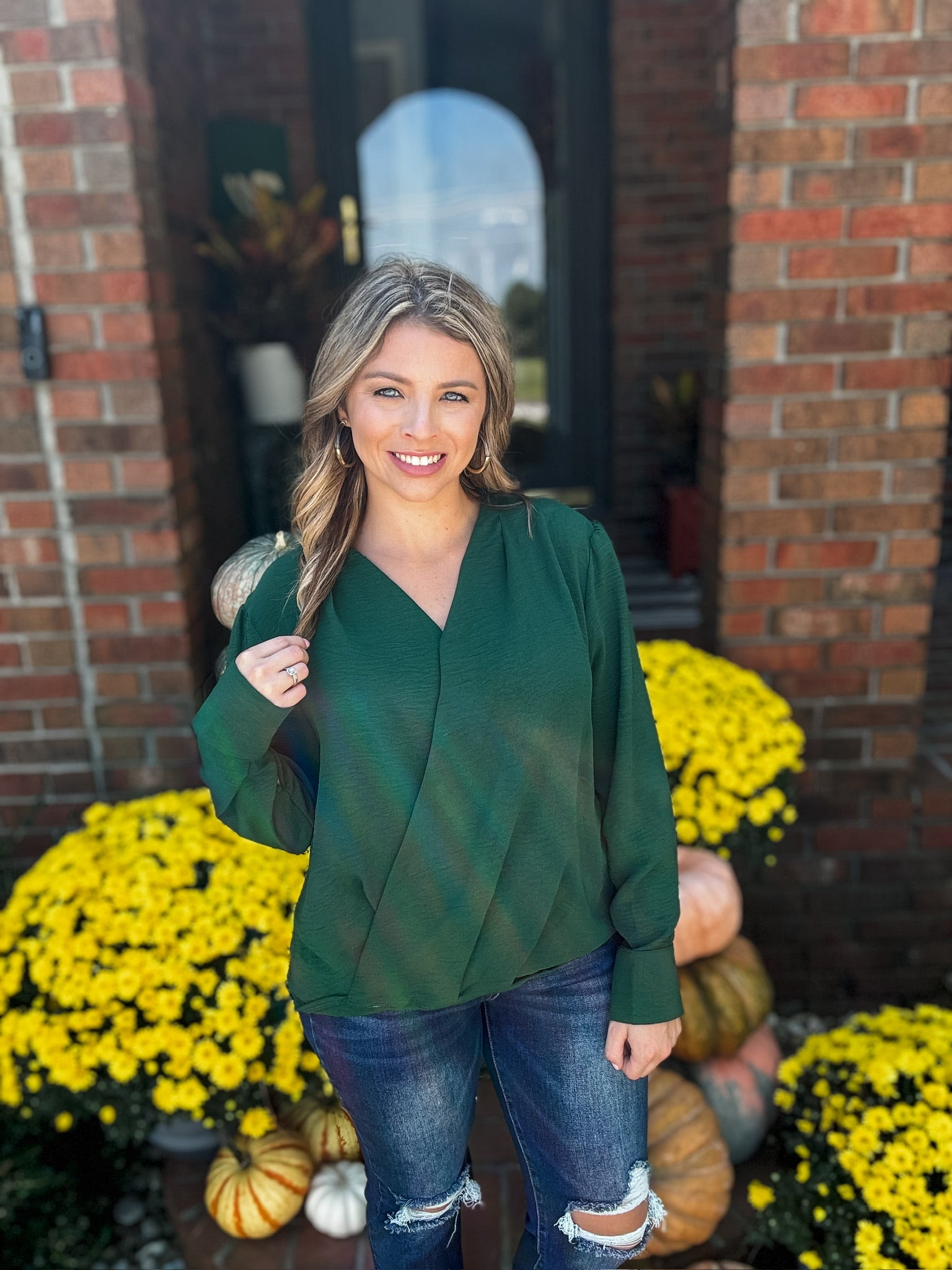 Joyful Heart Top - Green