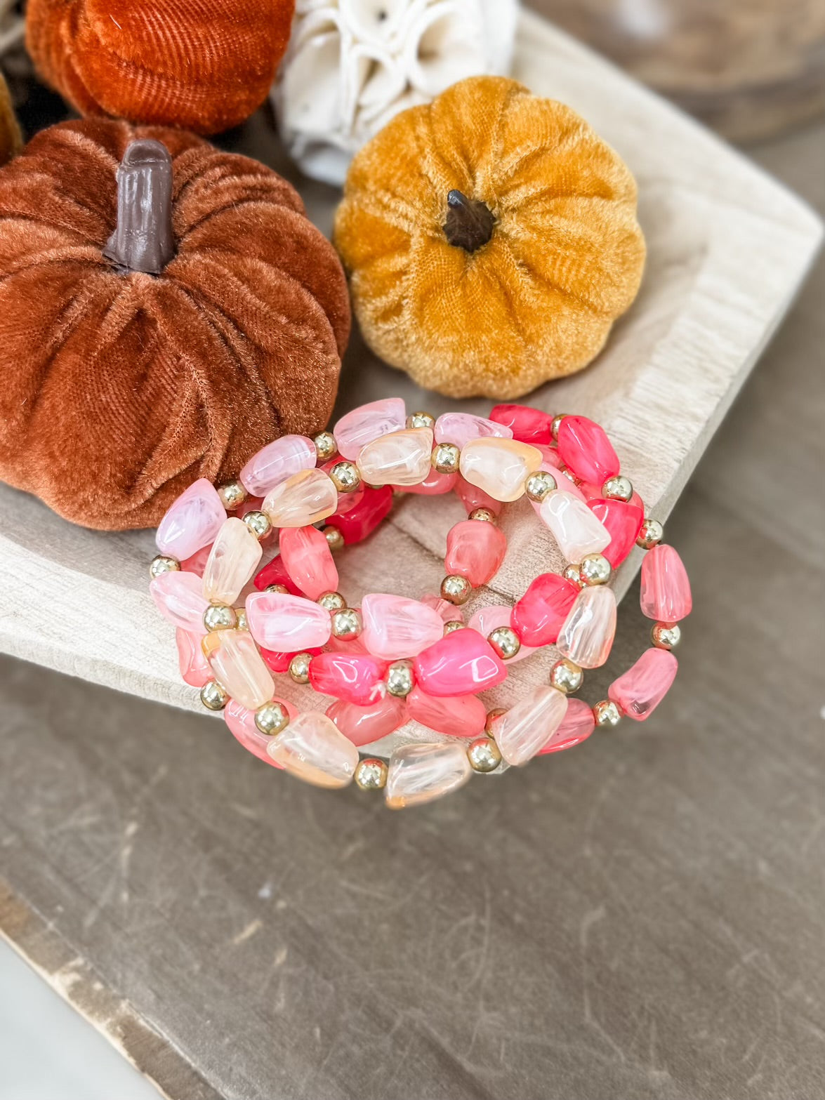 Colorful Harmony Bracelet -  Pink