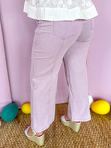 Spring Essential Pants - Purple