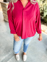 Essence Of Fall Top - Wine