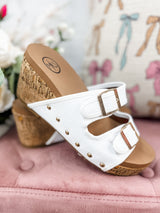 Cade Sandal - White