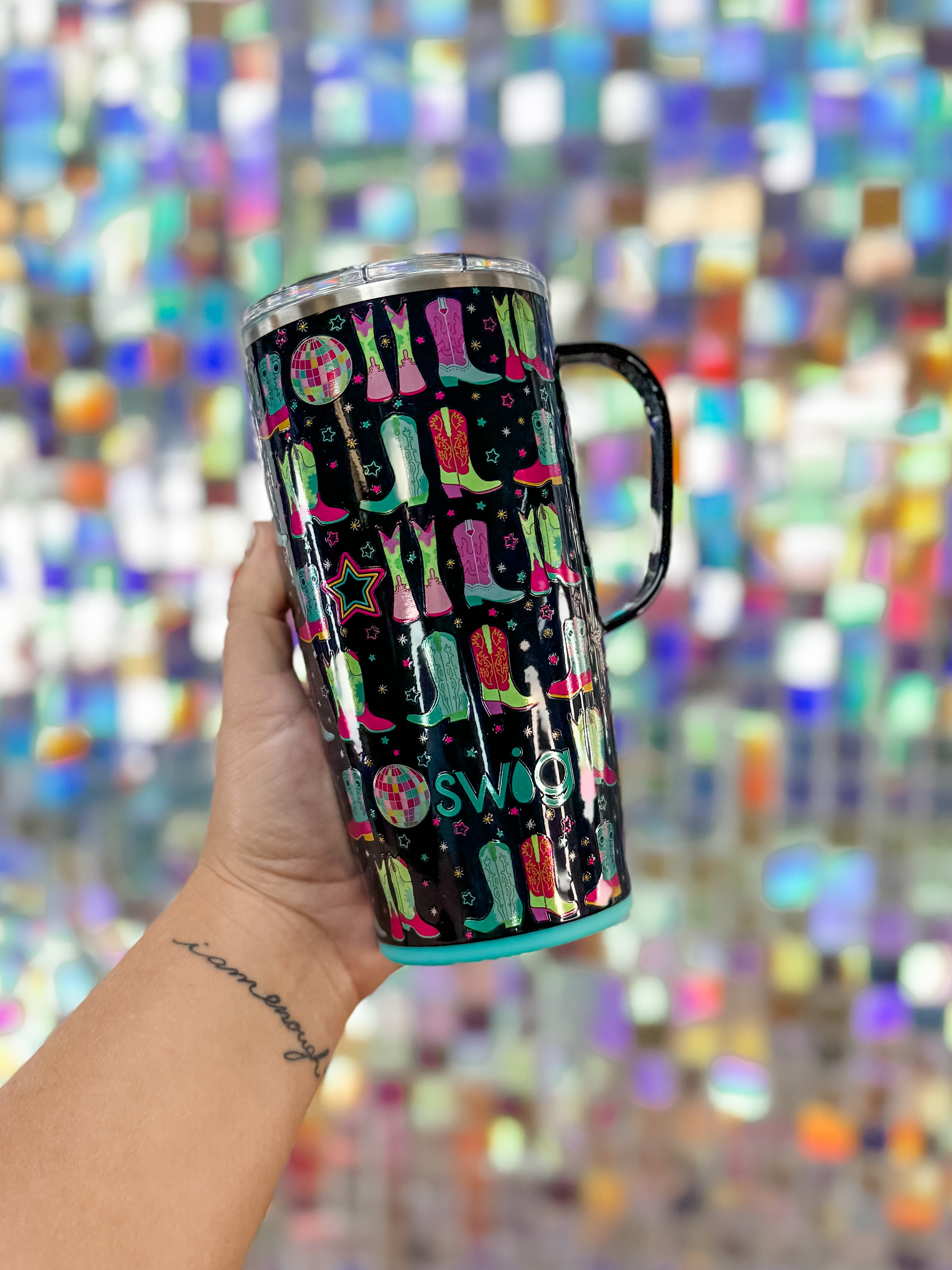 SWIG Travel Mug 22 OZ - Disco Cowgirl