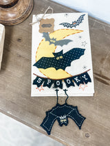 Mud Pie Bats Dangle Leg Towel