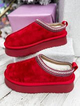 Tessa Slip On Shoe - Red FINAL SALE