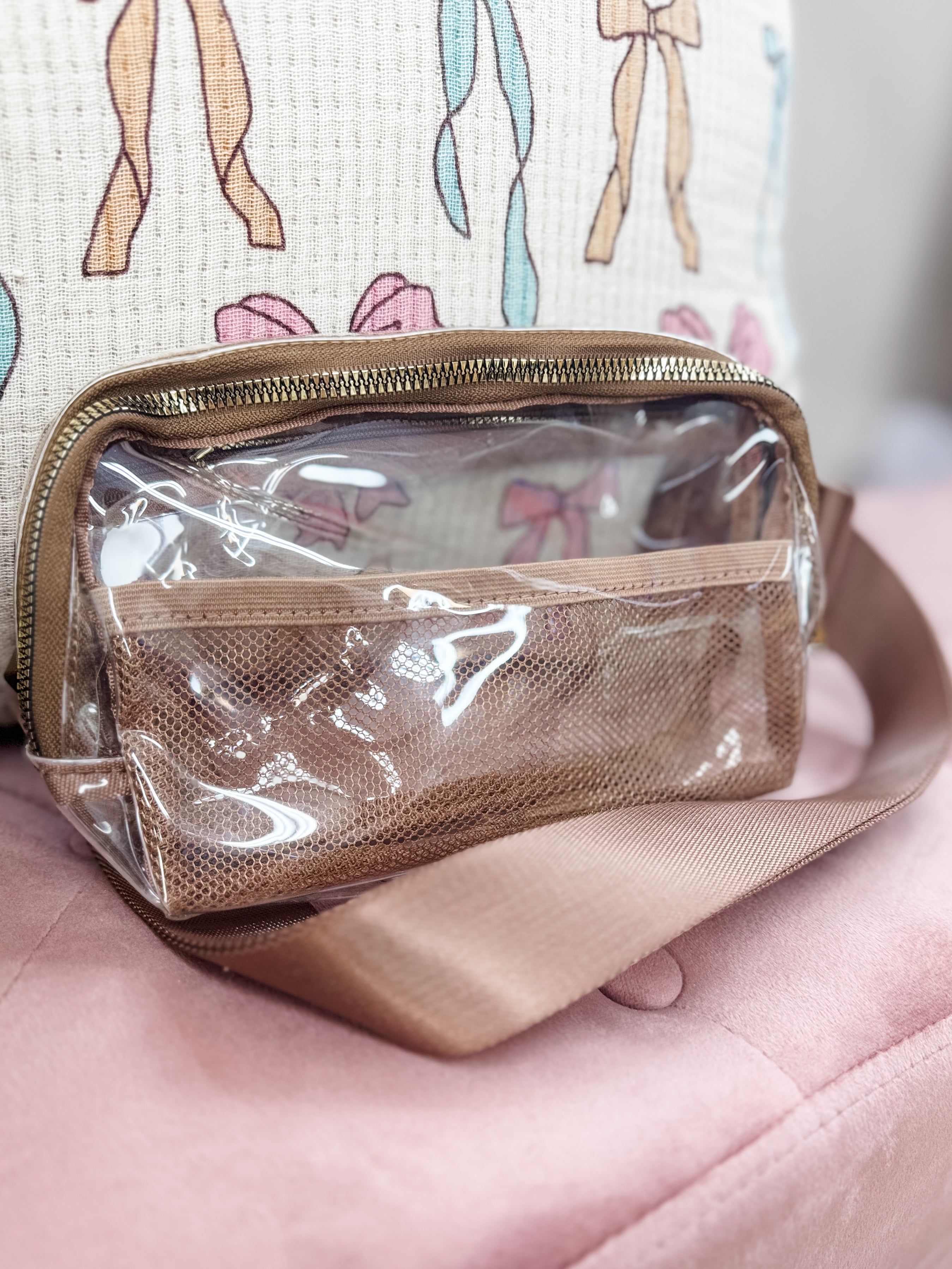 Clear Route Bag - Brown